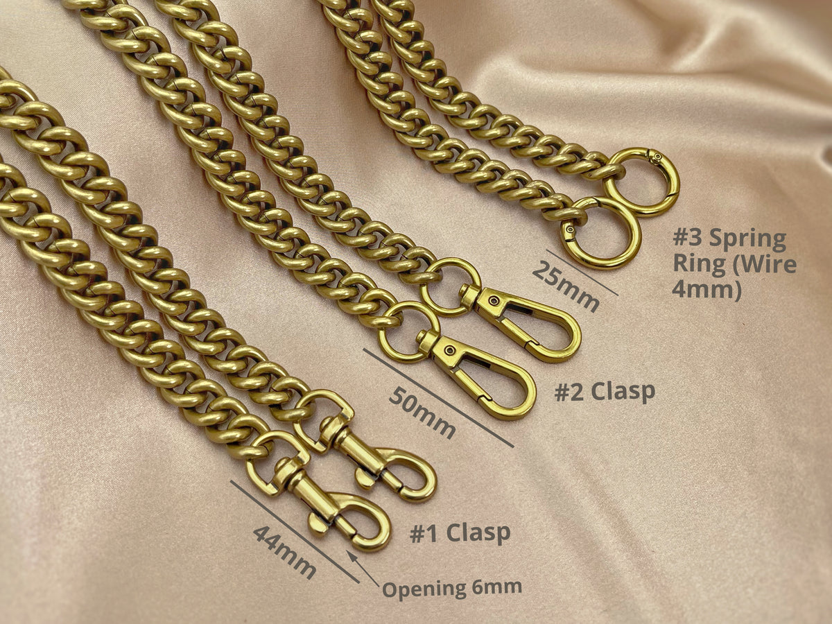 Gold chain 2025 strap for purse