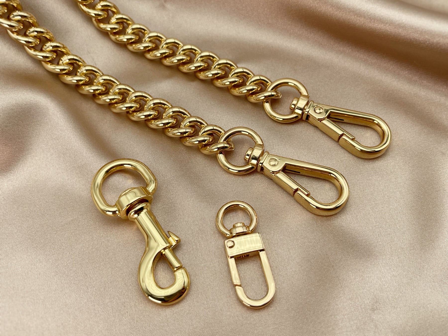 Vintage Gold Purse Chain  Antique Purse Chain Strap – L&S LEATHER