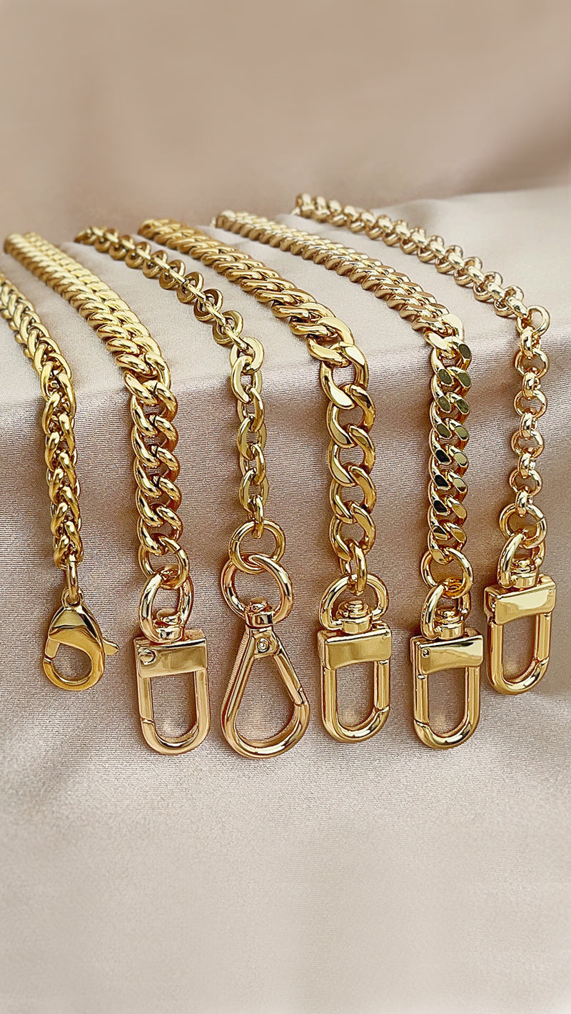 Leather Strap, Chain Strap, Bag Hardware Supplies - L&S LEATHER