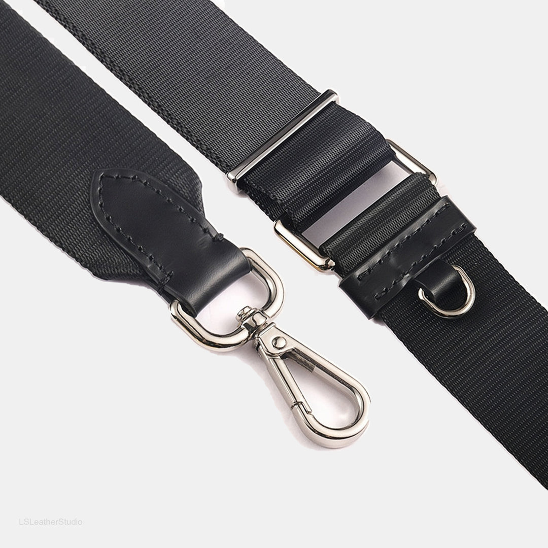 Adjustable Webbing Crossbody and Shoulder Handbag Strap - Prada