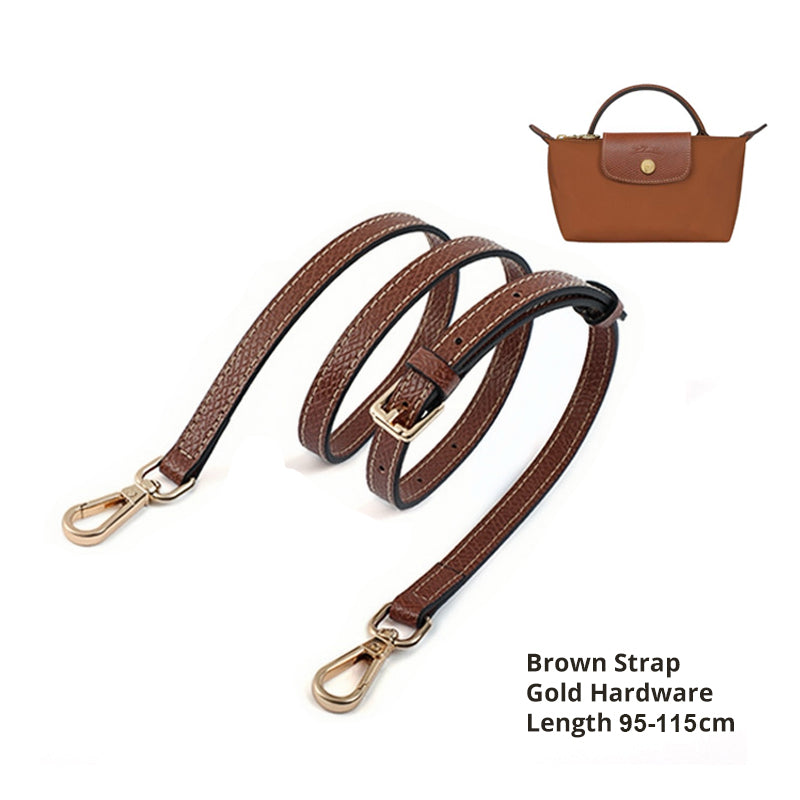 Adjustable Leather Straps DIY Conversion Kits for Longchamp Handbags L S LEATHER