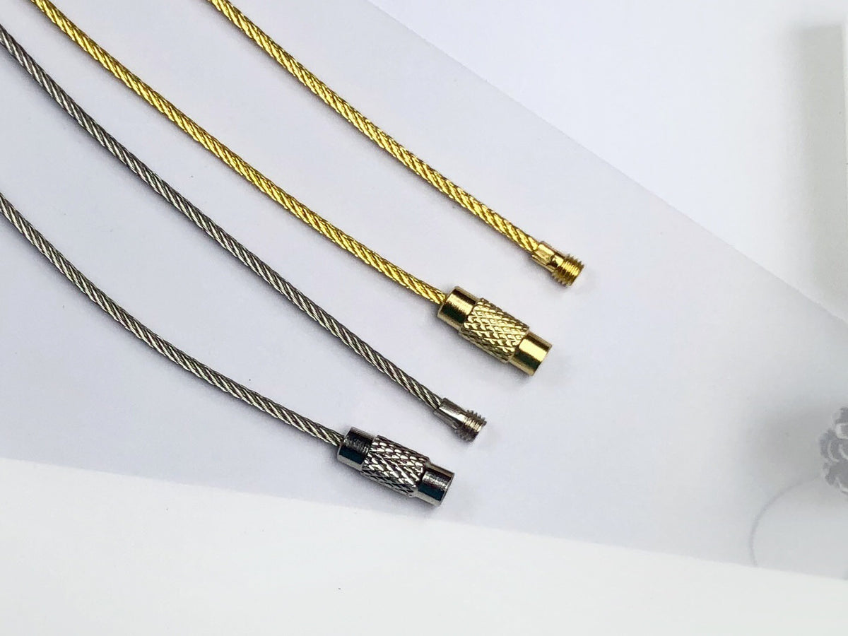 Wire Keyring Australia | Cable Wire Keychain | L&S Leather – L&S LEATHER