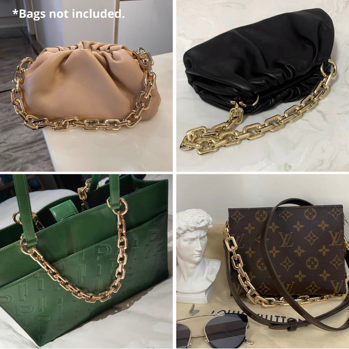 Chunky chain purse sale