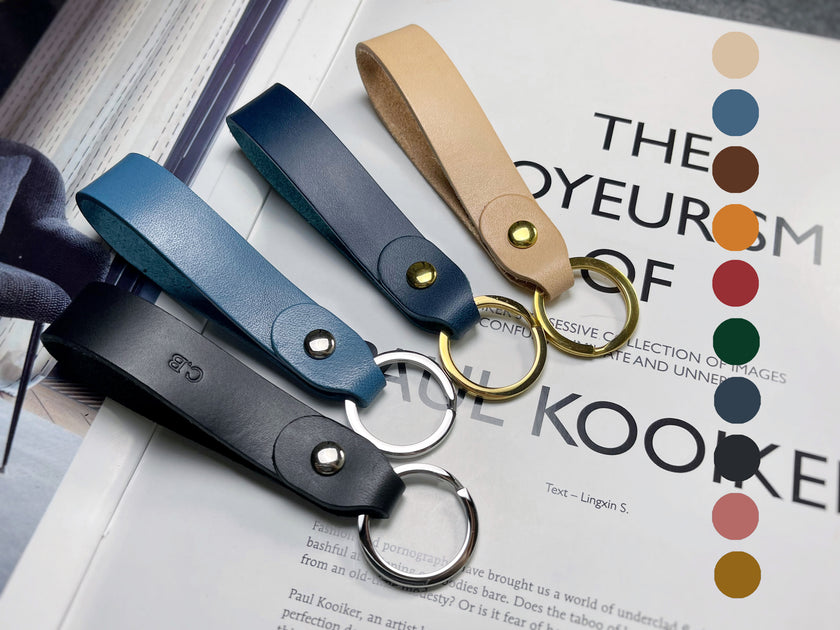 Buy Leather Key chains in Australia | Leather Key Ring – L&S LEATHER
