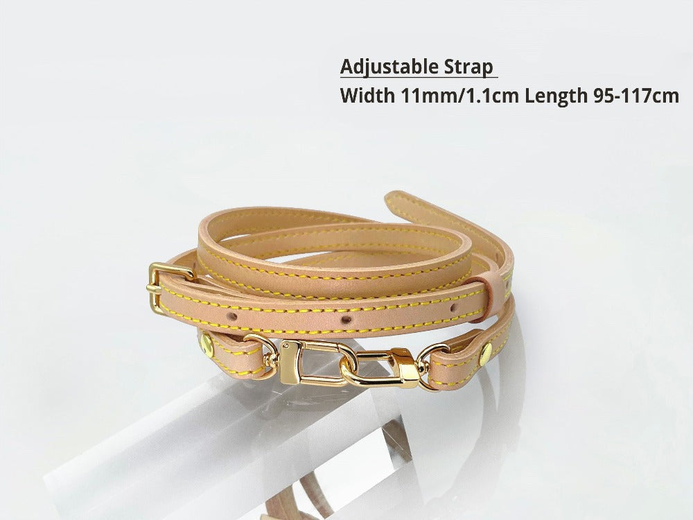 47 Natural Crossbody Vachetta Leather Strap Replacement For Louis Vuitton  Honey