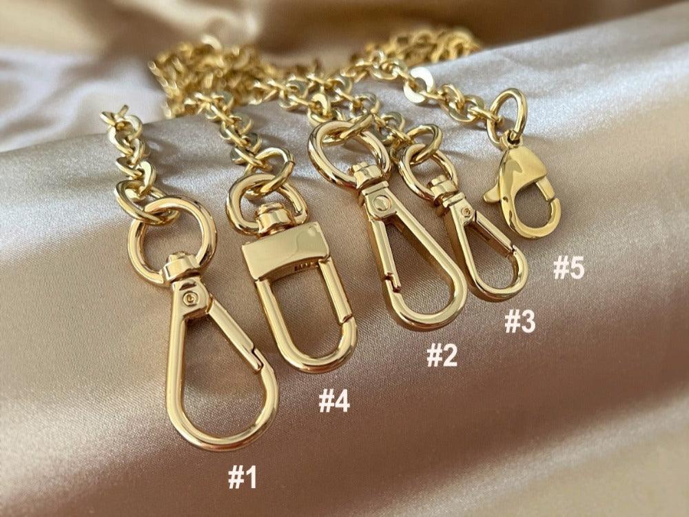 Handbag gold chain strap replacement sale