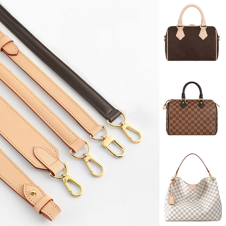 Adjustable Vachetta Leather Straps and Shoulder Straps for Louis Vuitton  Bags