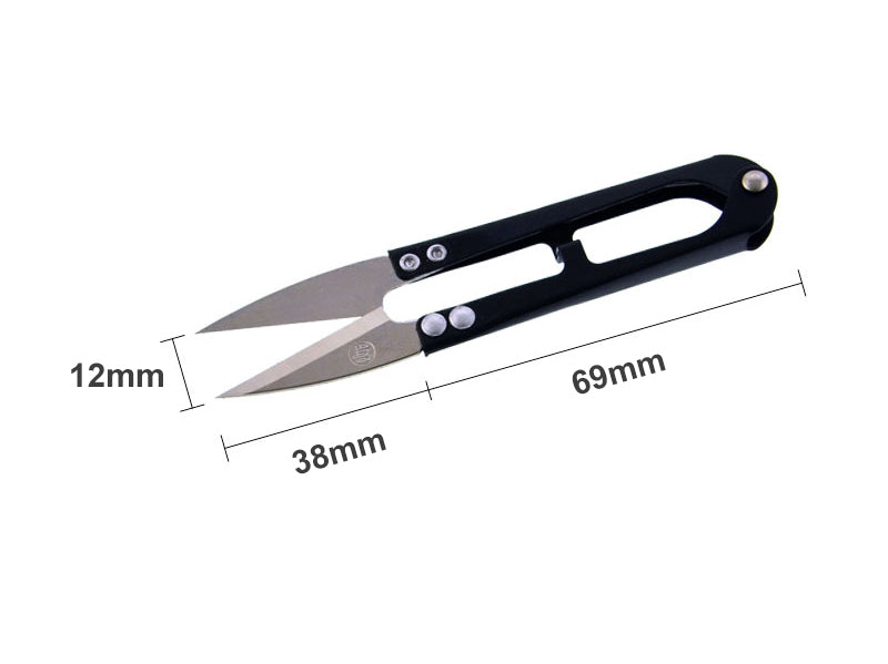 U Shaped Multipurpose Clippers, Sewing, Trimming Mini Craft DIY Scisso ...