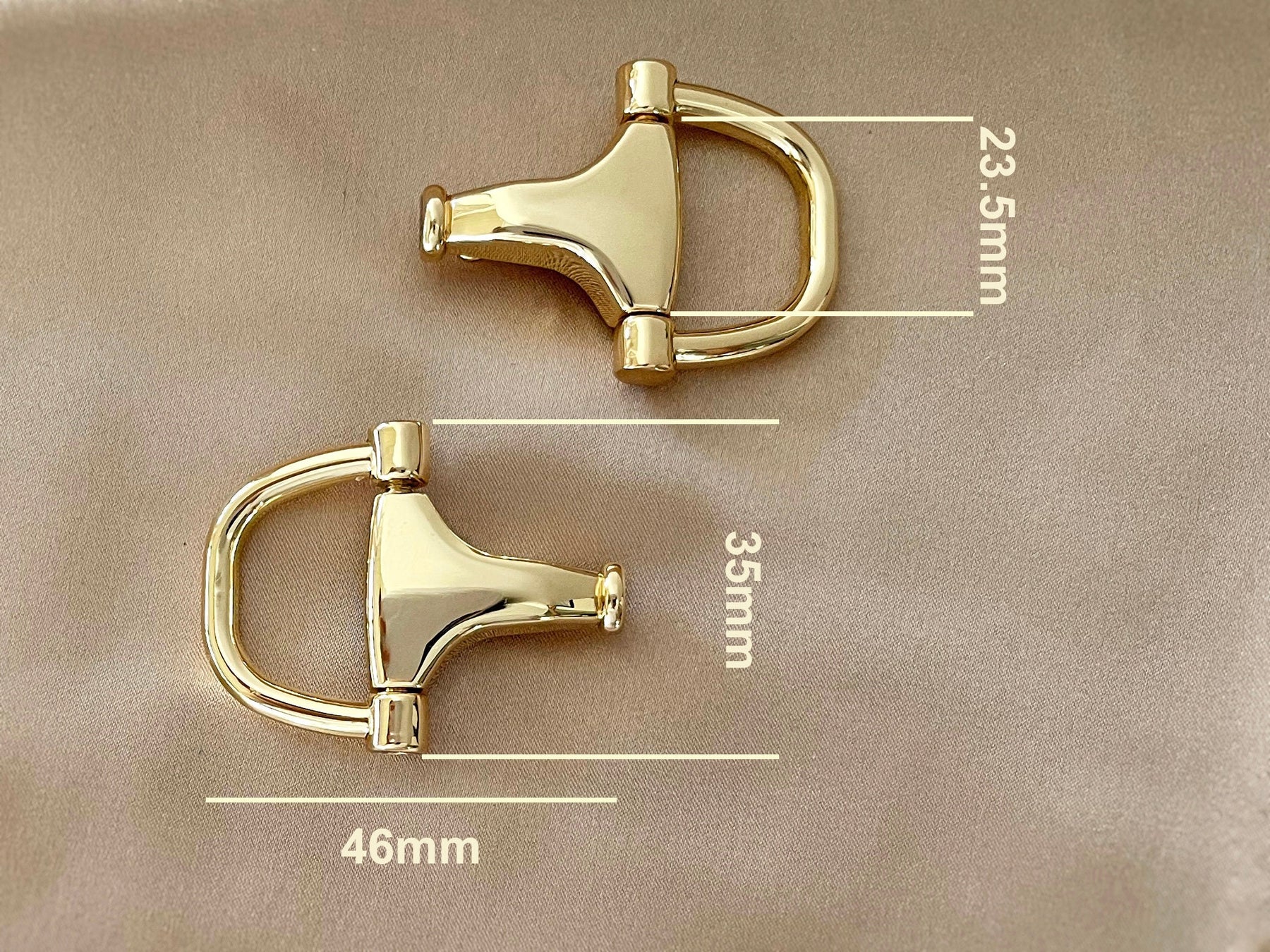 20-35mm Bronze D Ring Slide Adjustable Buckle Loop,metal D Rings Belt Strap  Buckles,d Bag Clasp Handbag Hardware Leather Finding Webbing DIY 